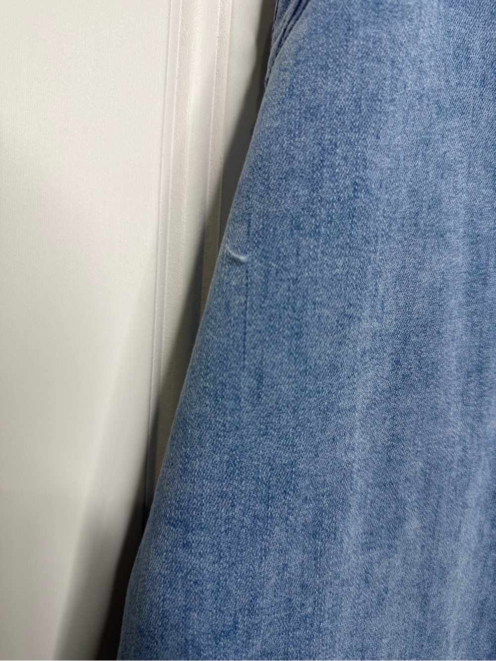Denim Overall Dress - Blue - Picture 12 of 12